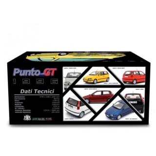Fiat Punto GT 1400 2° serie 1996 Rosso Laudoracing 1:18 Resinemodell (Türen, Motorhaube... nicht zu öffnen!)